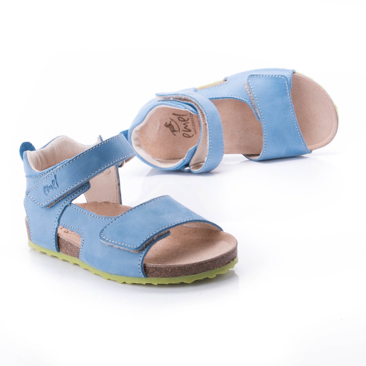 (2508-2/2509-2) Emel Blue Sandals - MintMouse (Unicorner Concept Store)