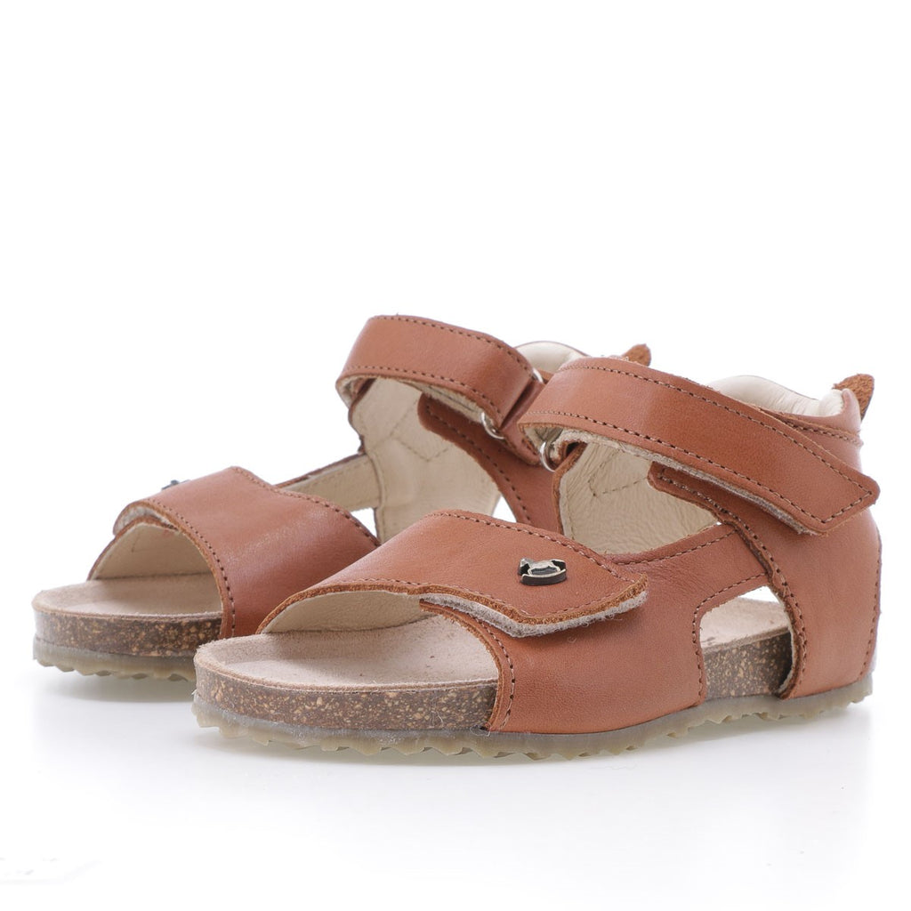 (2508-26/2509-26) Emel  brown velcro sandals - MintMouse (Unicorner Concept Store)