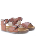 (2713-2 / 2714-2) Emel  brown velcro sandals - MintMouse (Unicorner Concept Store)