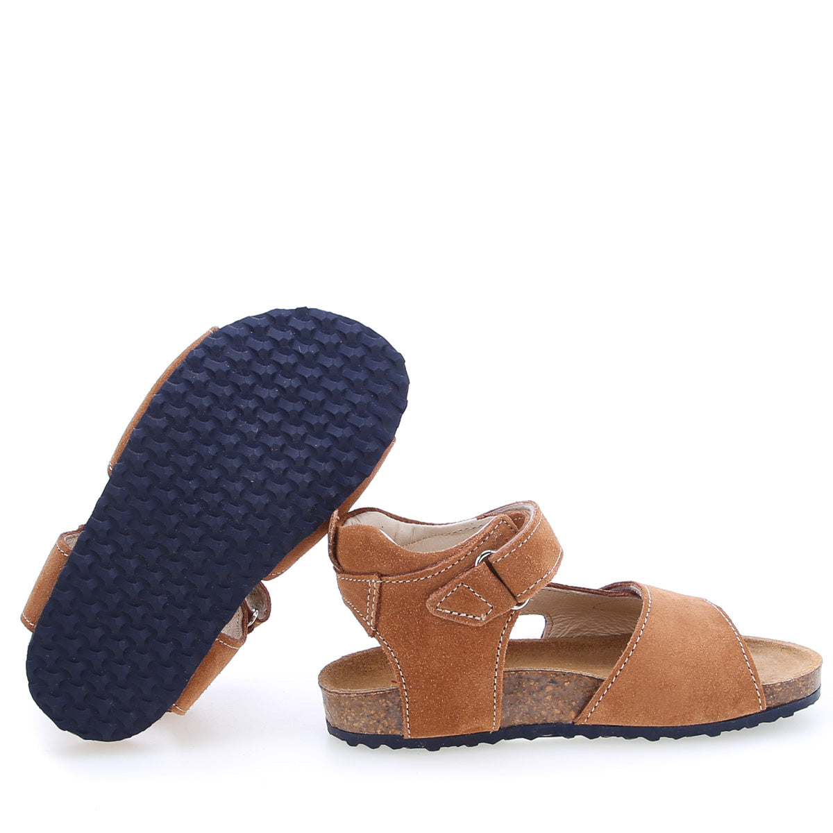 (E2508H-5) Emel  brown velcro sandals - MintMouse (Unicorner Concept Store)