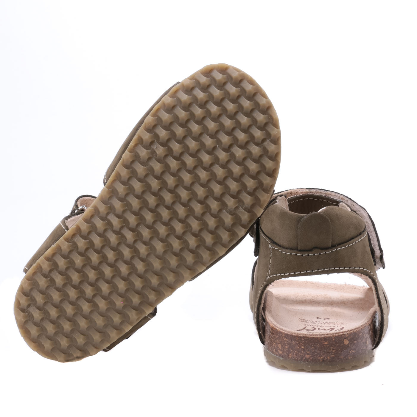 (2508-18/2509-18) Emel green velcro sandals - MintMouse (Unicorner Concept Store)