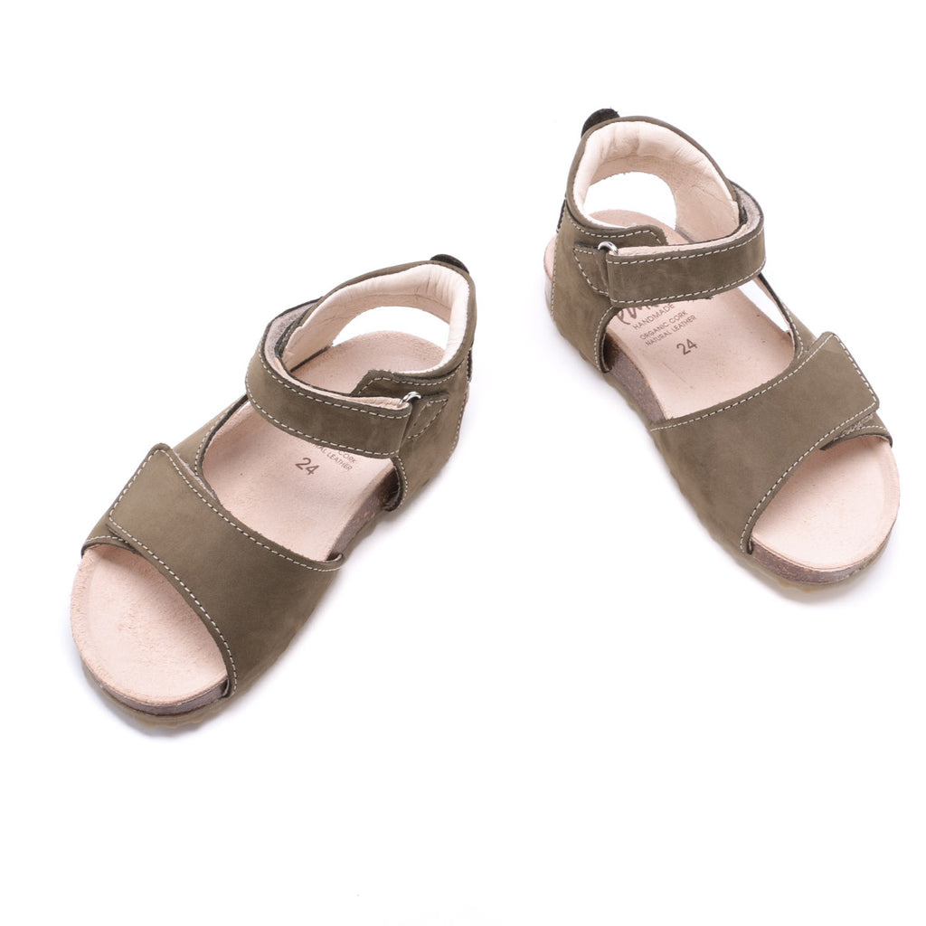 (2508-18/2509-18) Emel green velcro sandals - MintMouse (Unicorner Concept Store)