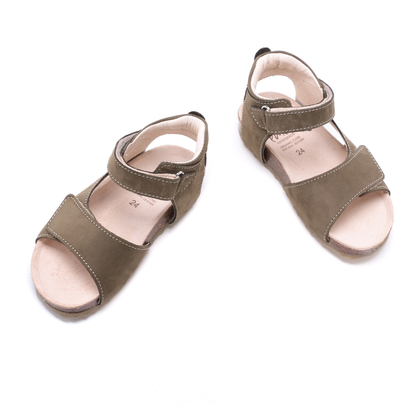 (2508-18/2509-18) Emel green velcro sandals - MintMouse (Unicorner Concept Store)