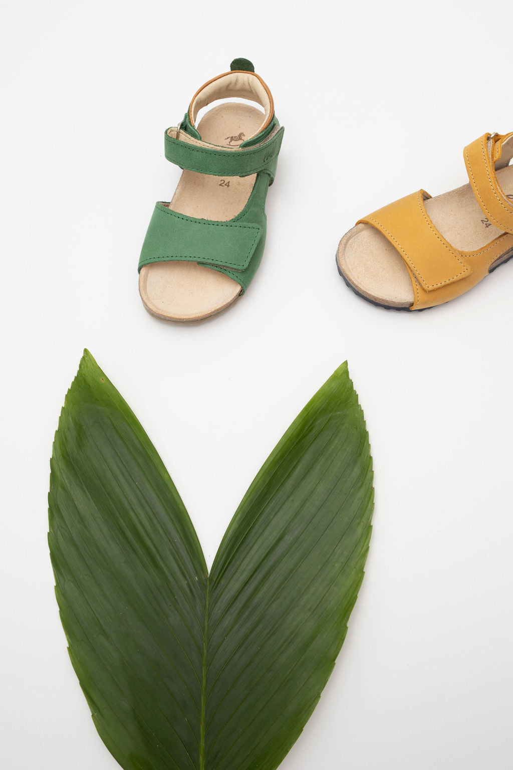 (2508-21/2509-21) Emel green velcro sandals - MintMouse (Unicorner Concept Store)