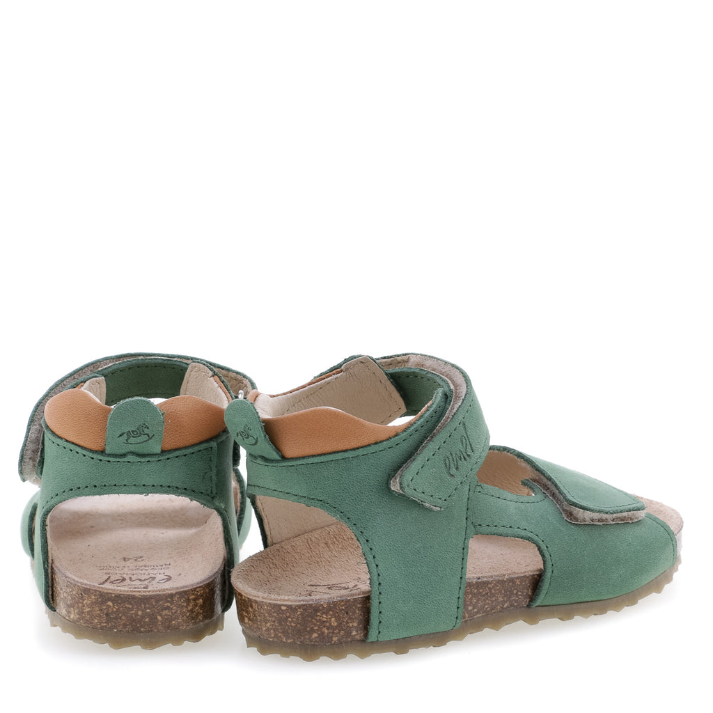 (2508-21/2509-21) Emel green velcro sandals - MintMouse (Unicorner Concept Store)