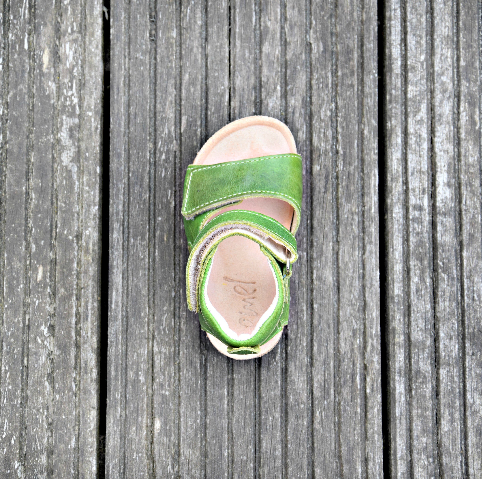 (2508-1) Emel Green Sandals - MintMouse (Unicorner Concept Store)