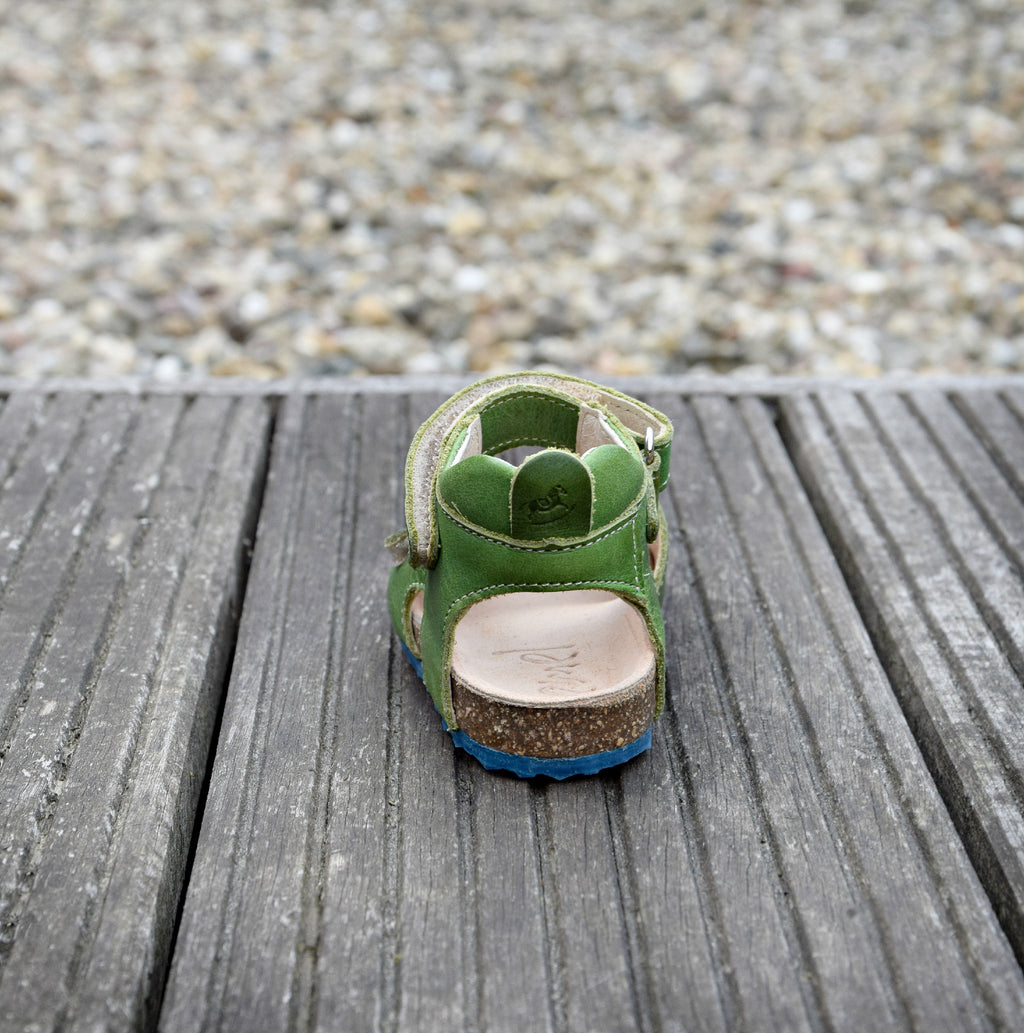 (2508-1) Emel Green Sandals - MintMouse (Unicorner Concept Store)