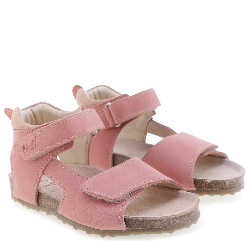 (2508-22/2509-22) Emel pink velcro sandals - MintMouse (Unicorner Concept Store)