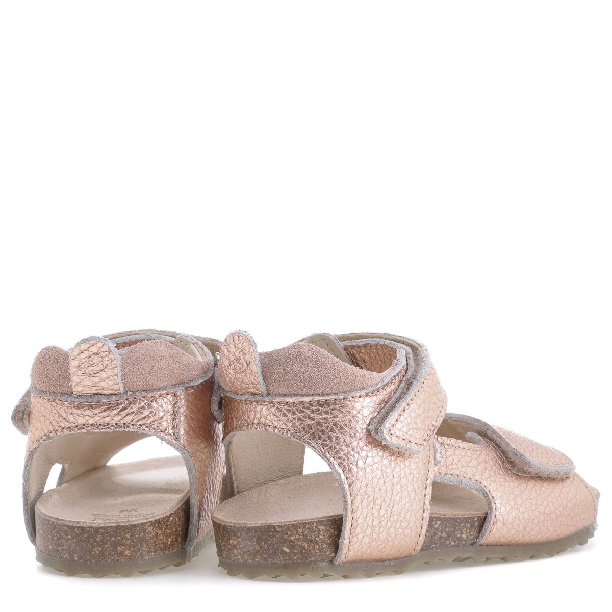 (2508-25/ 2509-25) Emel rose gold velcro sandals - MintMouse (Unicorner Concept Store)
