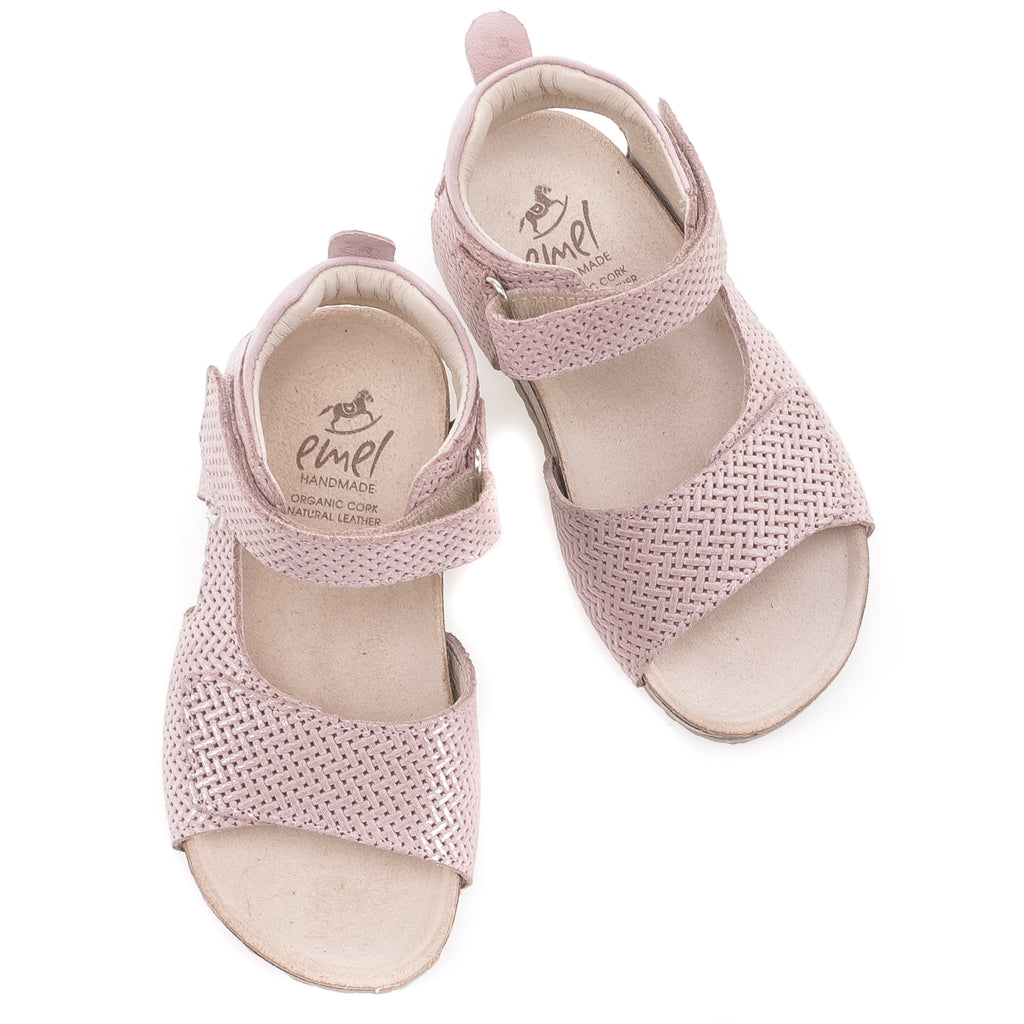 (2508A-5/2509A-5) Emel pink velcro sandals - MintMouse (Unicorner Concept Store)