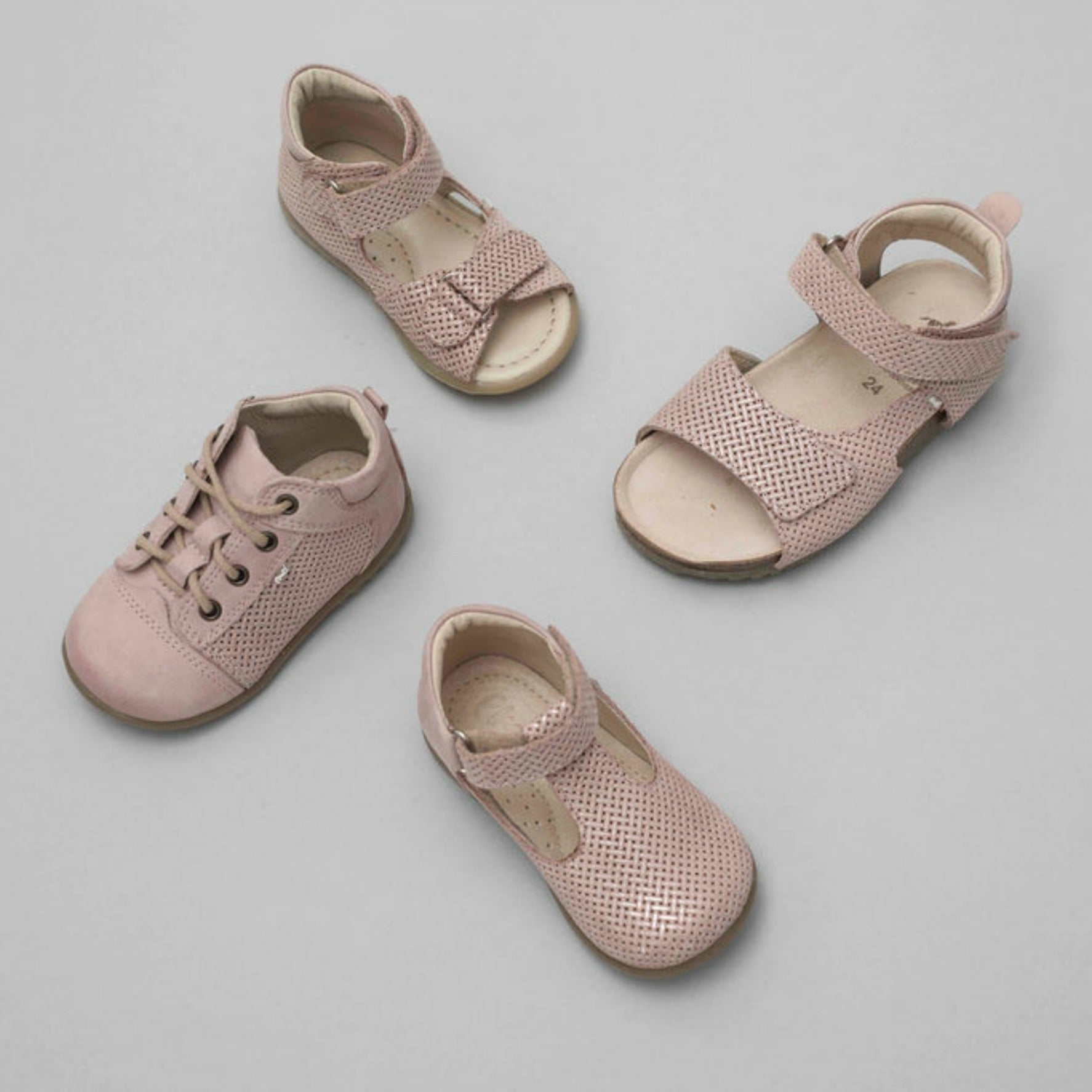 (2508A-5/2509A-5) Emel pink velcro sandals - MintMouse (Unicorner Concept Store)