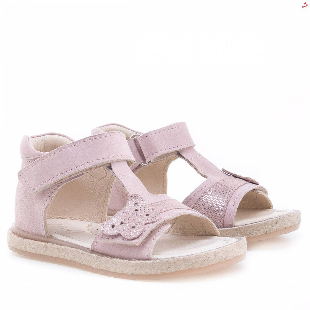 (2637-16) Emel pink butterfly Sandals - MintMouse (Unicorner Concept Store)