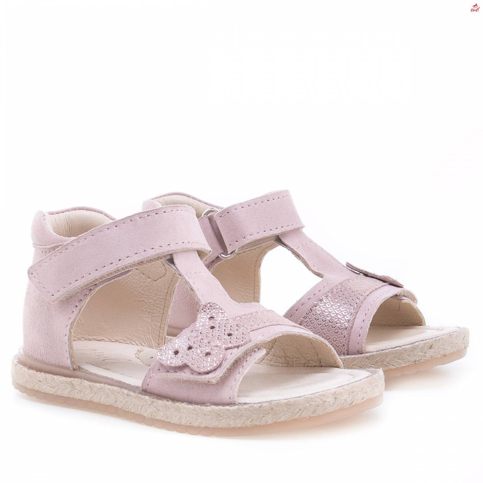 (2637-16) Emel pink butterfly Sandals - MintMouse (Unicorner Concept Store)