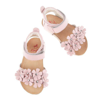 (2640D/2641D) Emel Pink Flowers sandals - MintMouse (Unicorner Concept Store)