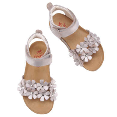 (2640D-8/2641D-8) Emel metallic Flowers sandals - MintMouse (Unicorner Concept Store)