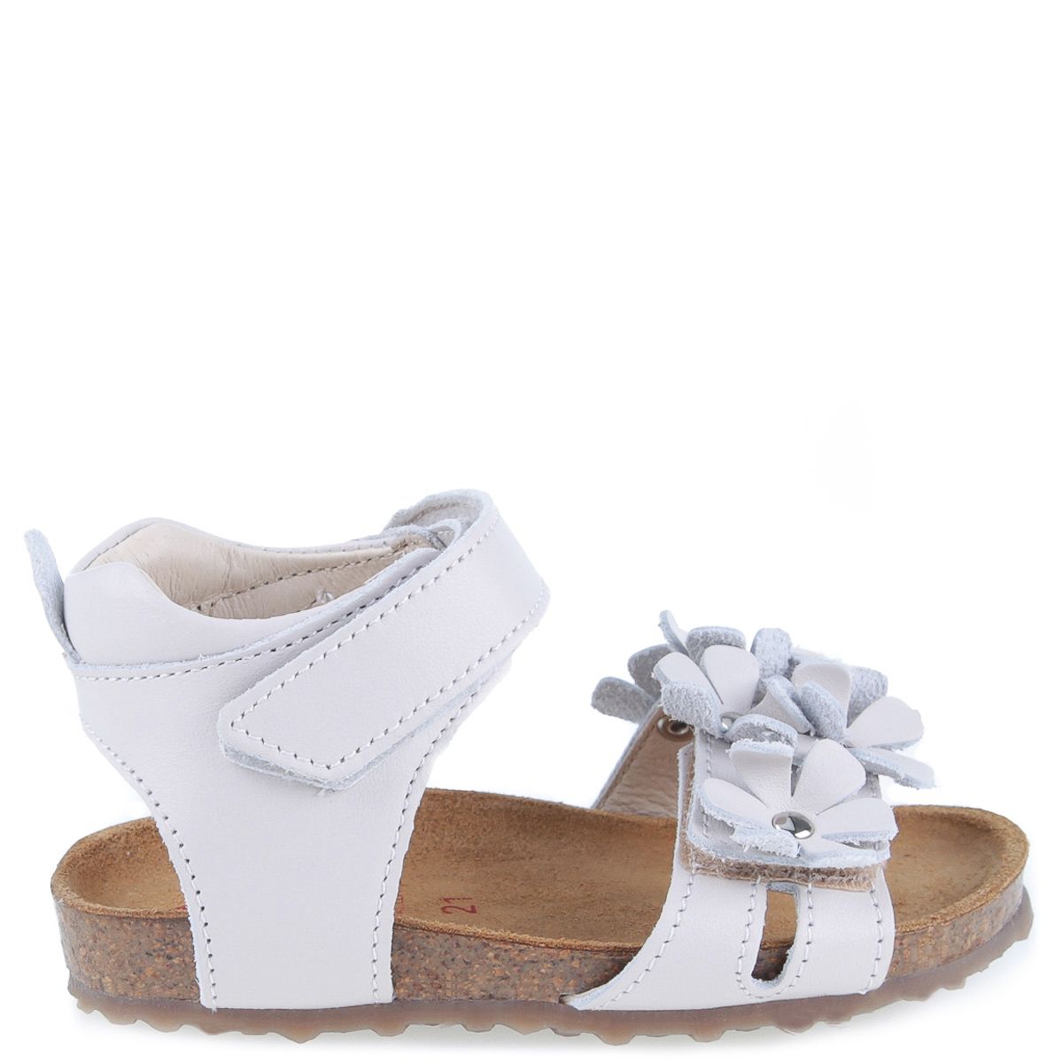 (2640D-5) Emel White Flowers sandals - MintMouse (Unicorner Concept Store)
