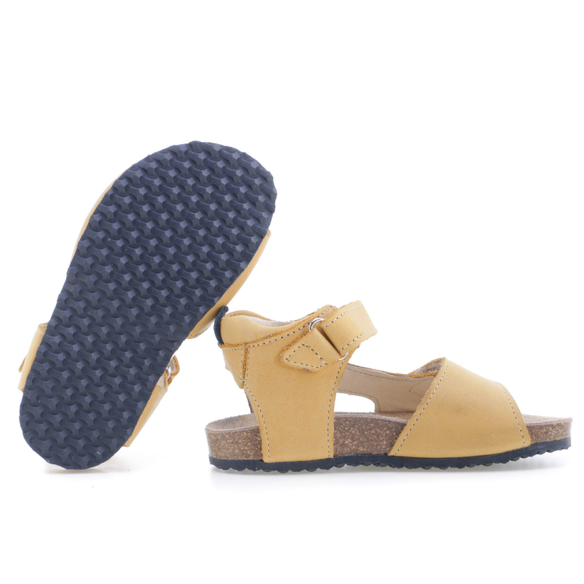 (2508-27/2509-27) Emel yellow velcro sandals - MintMouse (Unicorner Concept Store)