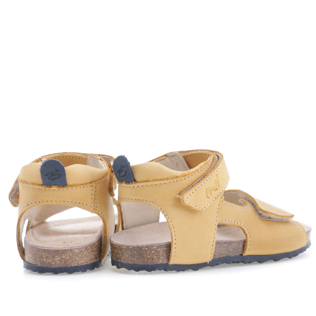 (2508-27/2509-27) Emel yellow velcro sandals - MintMouse (Unicorner Concept Store)