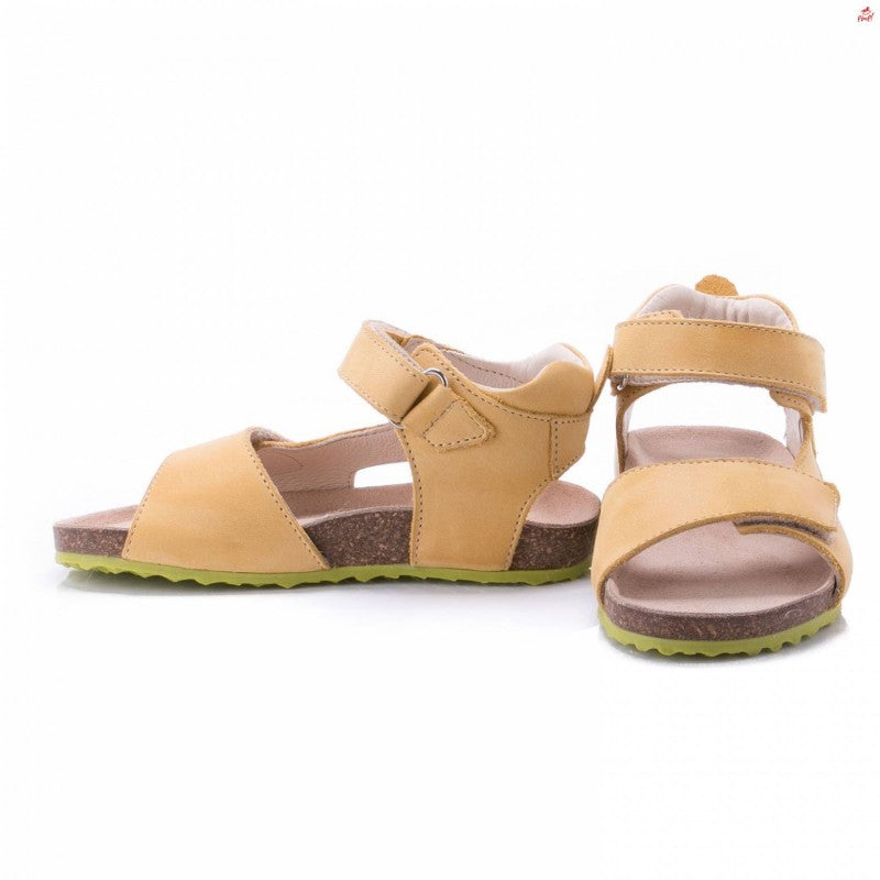 (2508-3/2509-3) Emel yellow velcro sandals - MintMouse (Unicorner Concept Store)