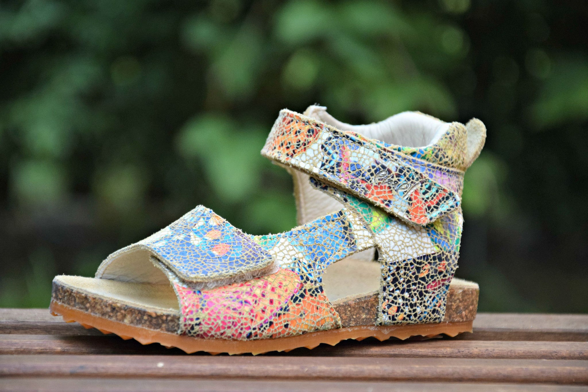 (2508-10) Emel print sandals - MintMouse (Unicorner Concept Store)