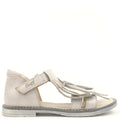 (2618) Emel Beige sandals fringes - MintMouse (Unicorner Concept Store)