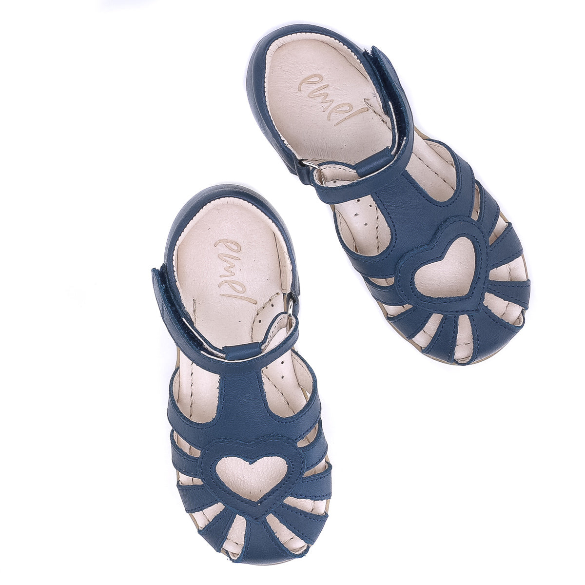 (2635-14) Emel navy Blue closed sandal - MintMouse (Unicorner Concept Store)