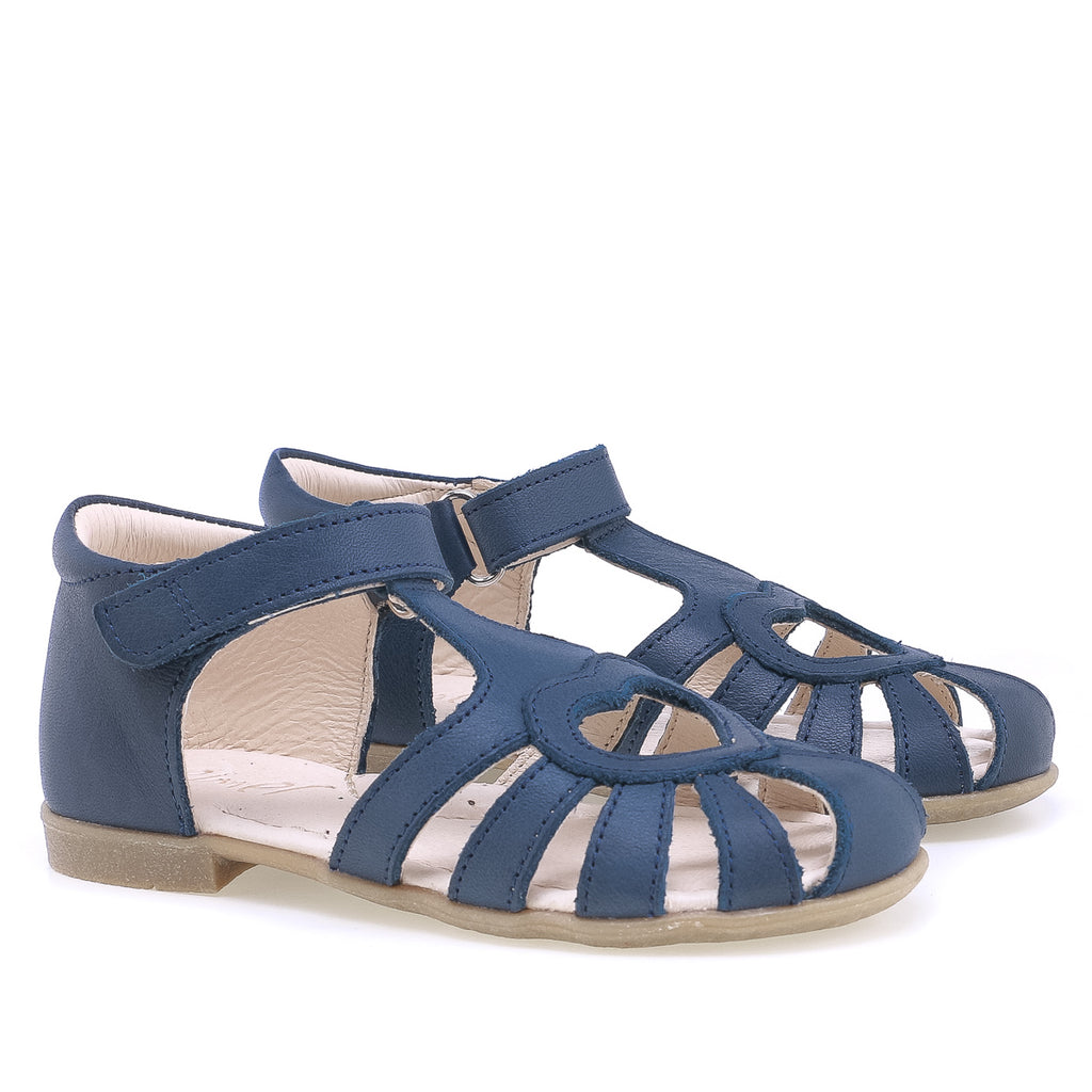 (2635-14) Emel navy Blue closed sandal - MintMouse (Unicorner Concept Store)