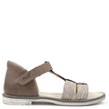 (2568A-12) Emel  strap sandals brown silver - MintMouse (Unicorner Concept Store)