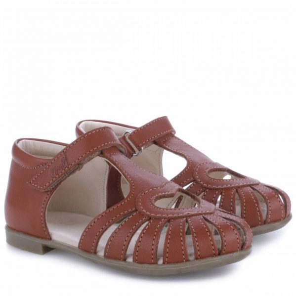 (2635-18) Emel Brown closed sandal - MintMouse (Unicorner Concept Store)