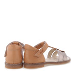 (2618-19) Emel strap sandals brown gold - MintMouse (Unicorner Concept Store)