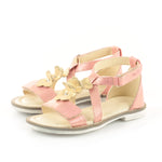 (2577-5) Emel velcro sandals coral gold - MintMouse (Unicorner Concept Store)