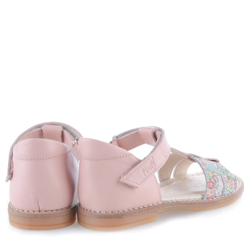 (2618-20) Emel  pink/ flower velcro sandals - MintMouse (Unicorner Concept Store)