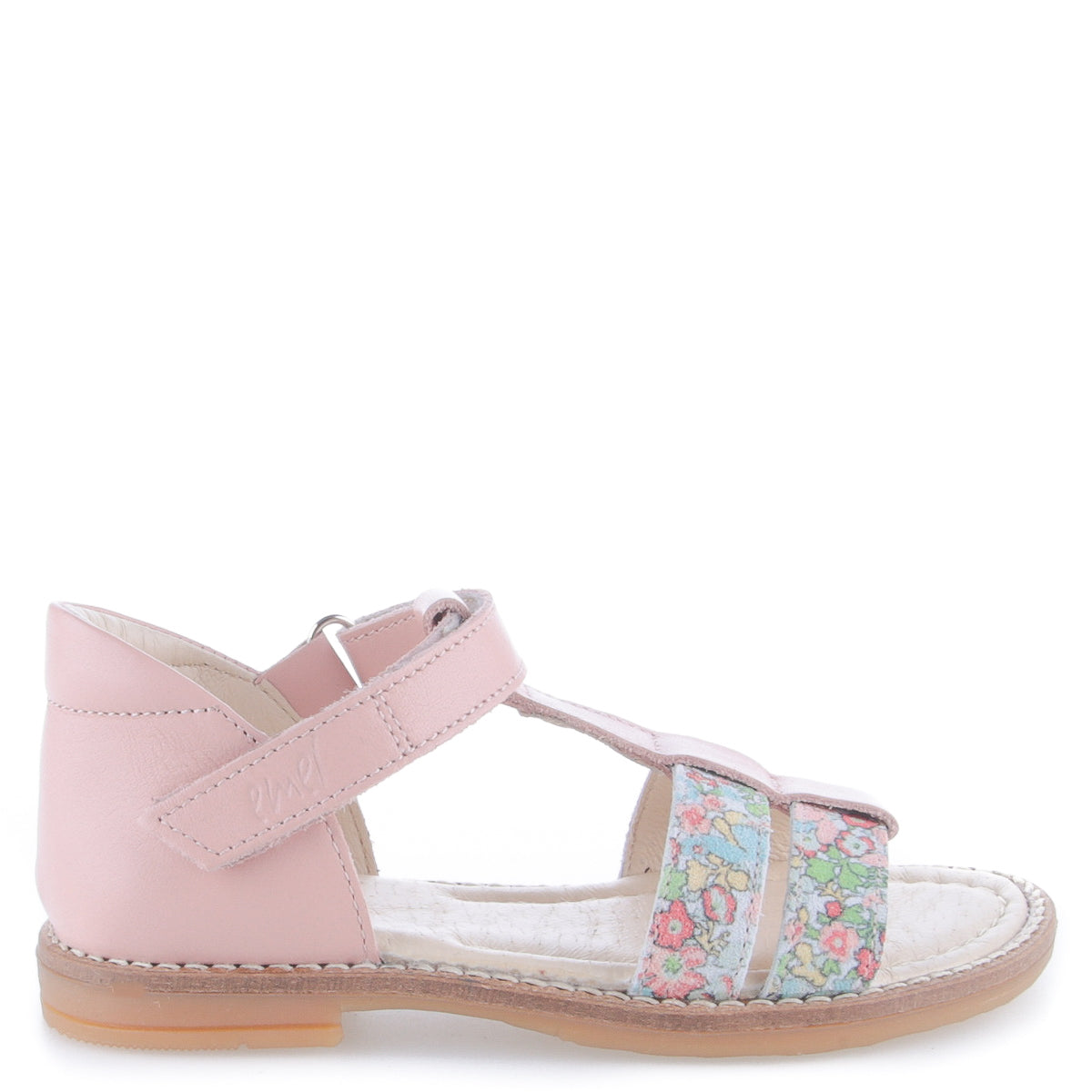 (2618-20) Emel  pink/ flower velcro sandals - MintMouse (Unicorner Concept Store)