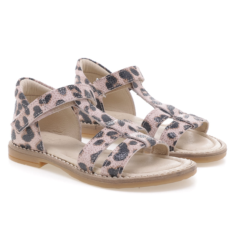 (2618A-1) Emel  pink velcro sandals  panther pink - Coming soon! - MintMouse (Unicorner Concept Store)