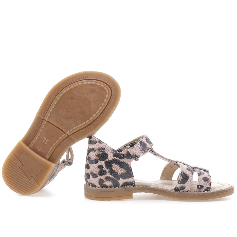 (2618A-1) Emel  pink velcro sandals  panther pink - Coming soon! - MintMouse (Unicorner Concept Store)