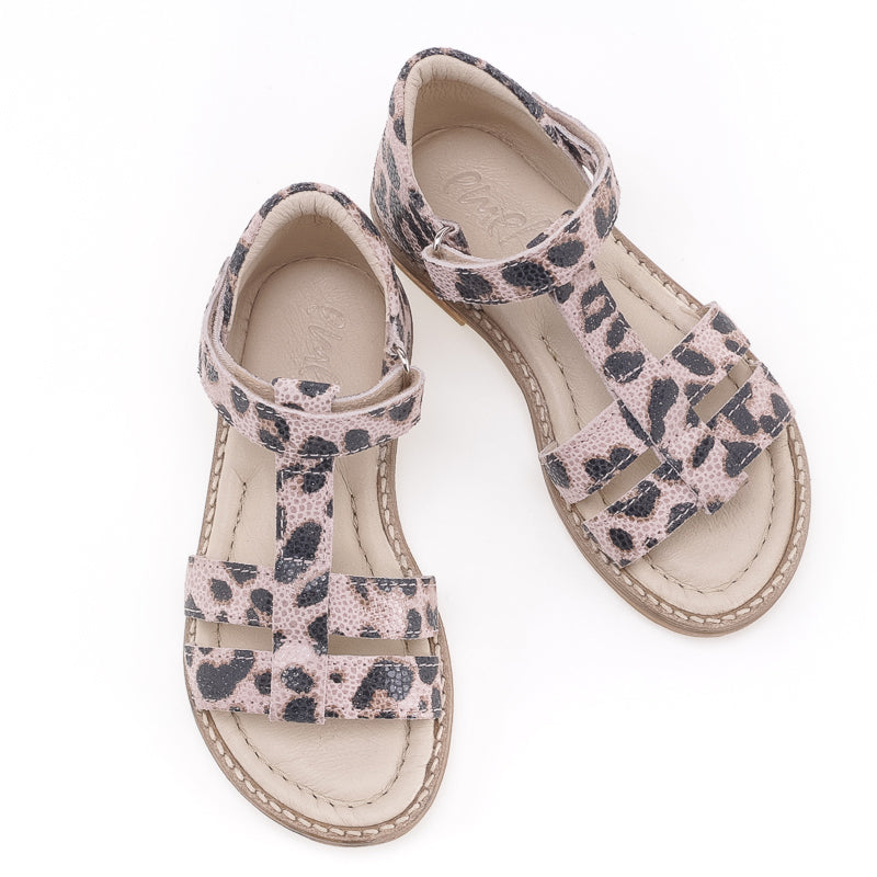 (2618A-1) Emel  pink velcro sandals  panther pink - Coming soon! - MintMouse (Unicorner Concept Store)