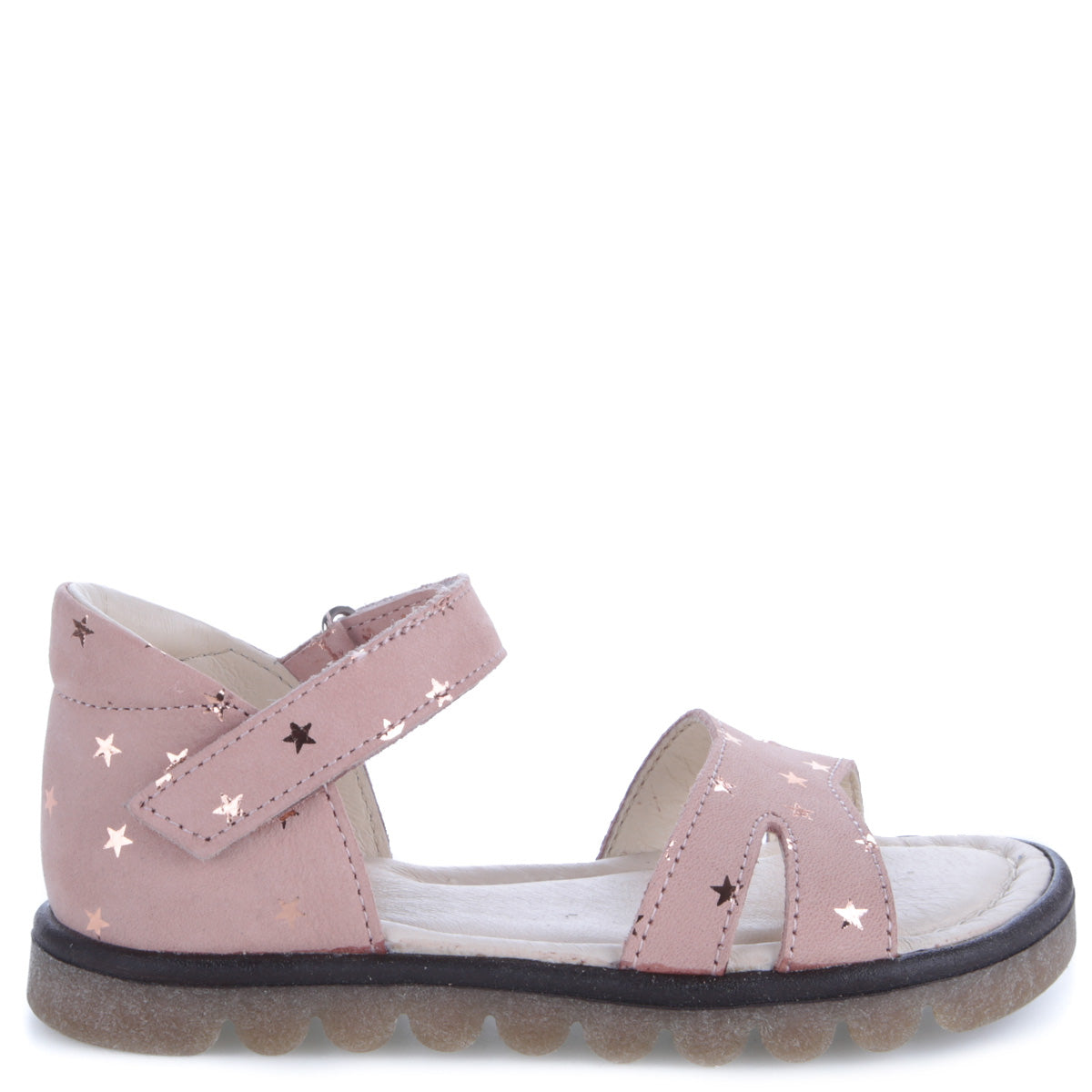 (2631B) Emel pink velcro sandals stars - MintMouse (Unicorner Concept Store)