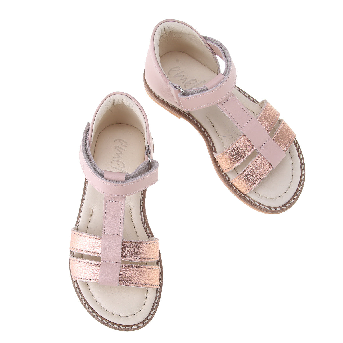 (2618-18) Emel  strap sandals rose gold - MintMouse (Unicorner Concept Store)