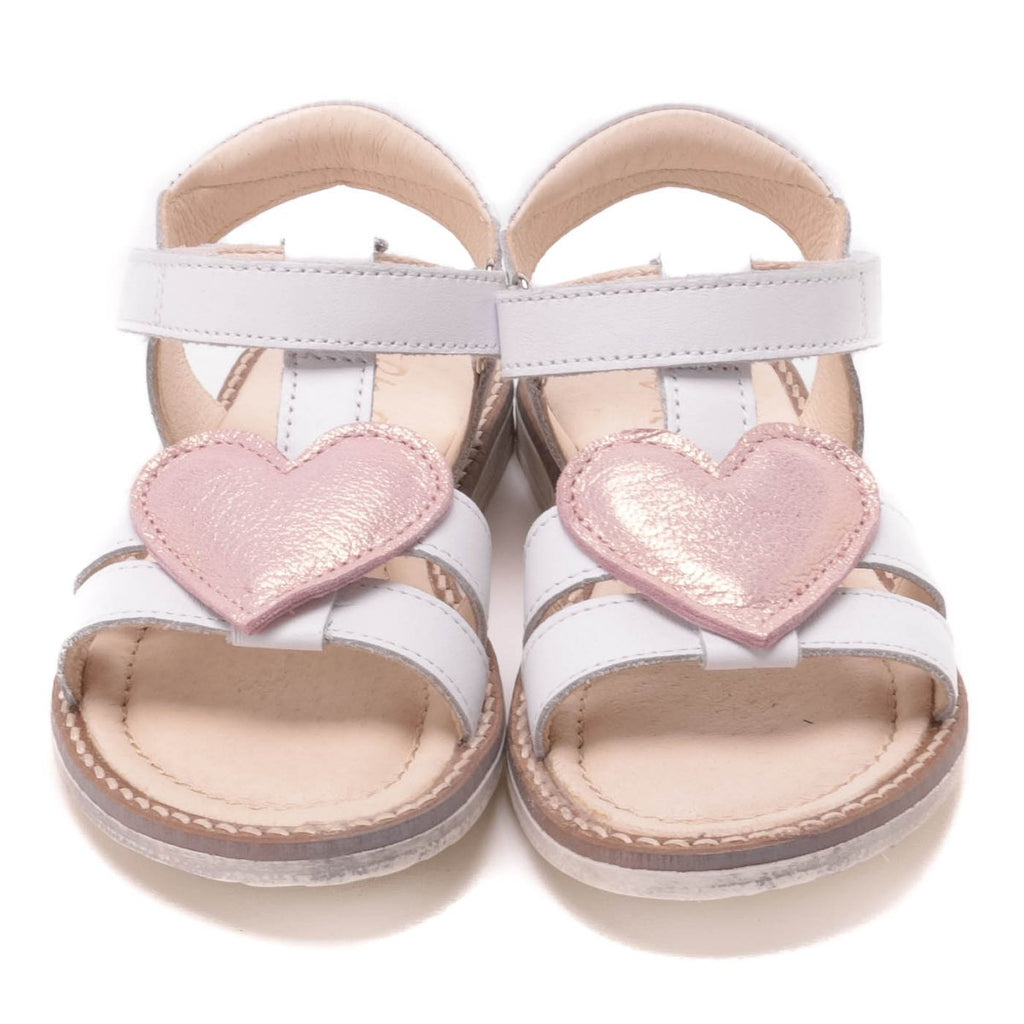 (2568D-4) Emel sandals white heart - MintMouse (Unicorner Concept Store)