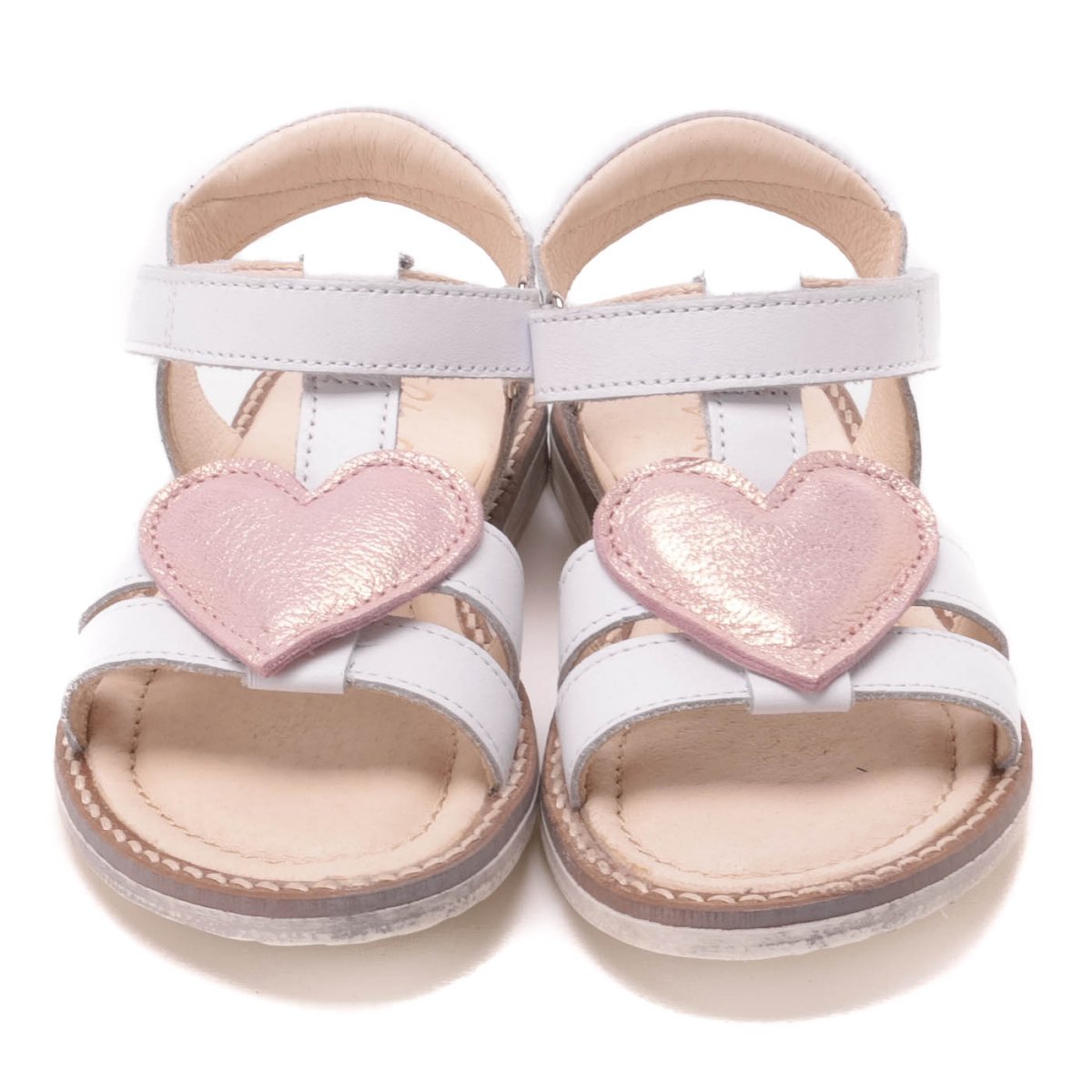 (2568D-4) Emel sandals white heart - MintMouse (Unicorner Concept Store)