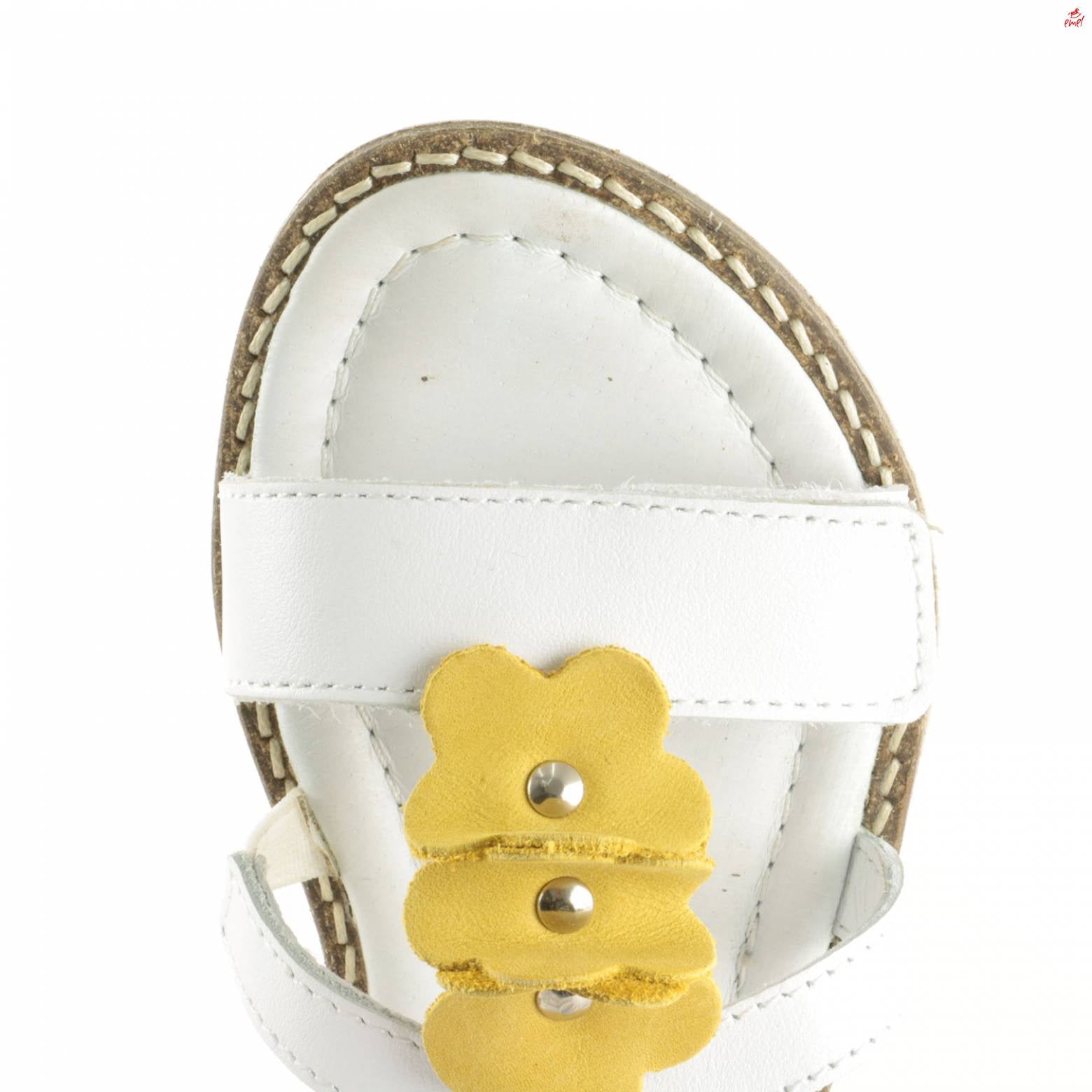 (2577-3) Emel velcro sandals  white flowers - MintMouse (Unicorner Concept Store)