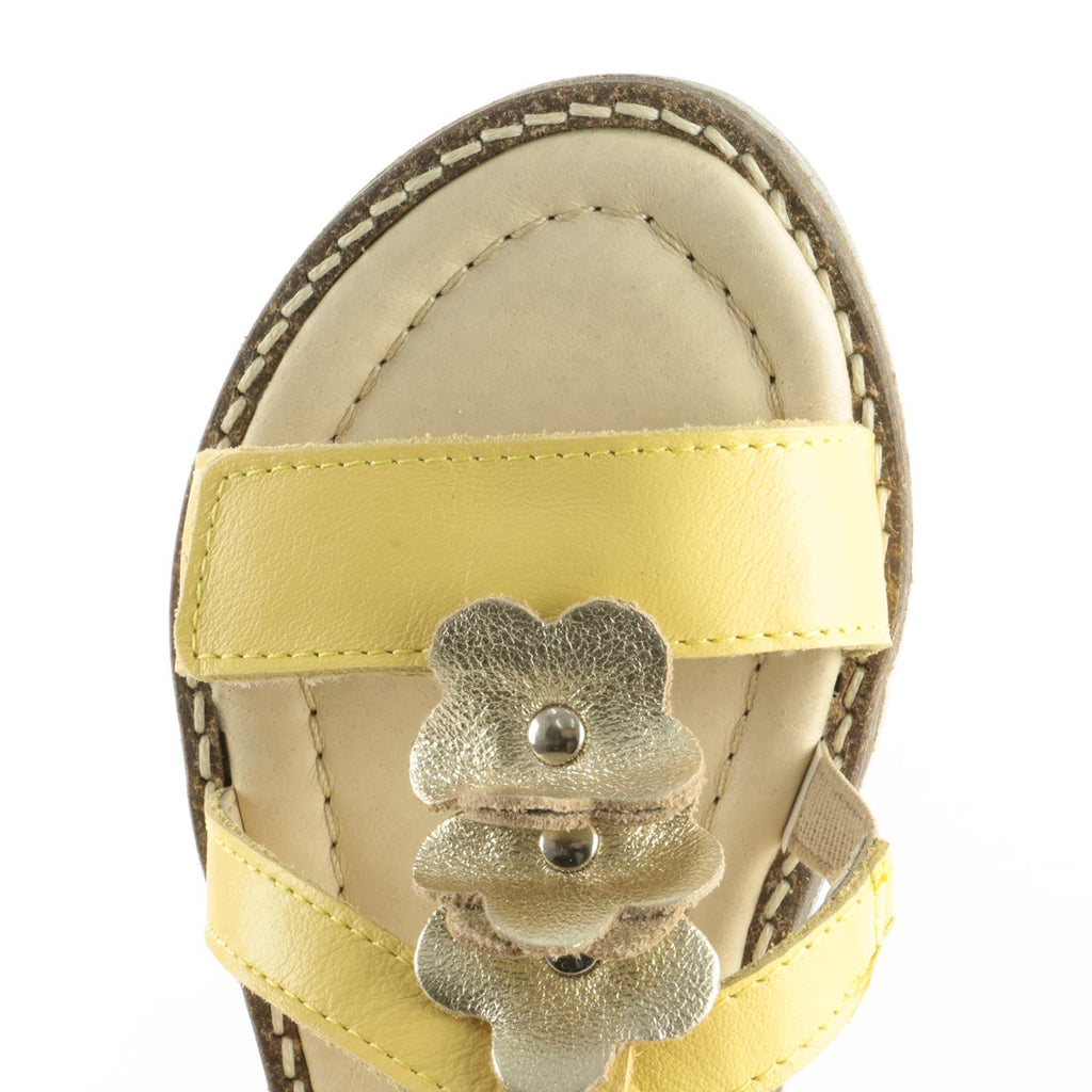 (2577-4) Emel velcro sandals  yellow flowers - MintMouse (Unicorner Concept Store)