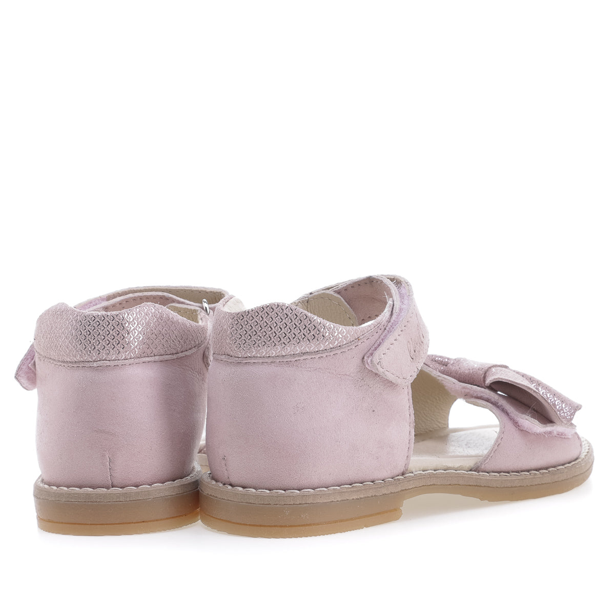 (2681-6) Emel pink bow velcro sandals - MintMouse (Unicorner Concept Store)