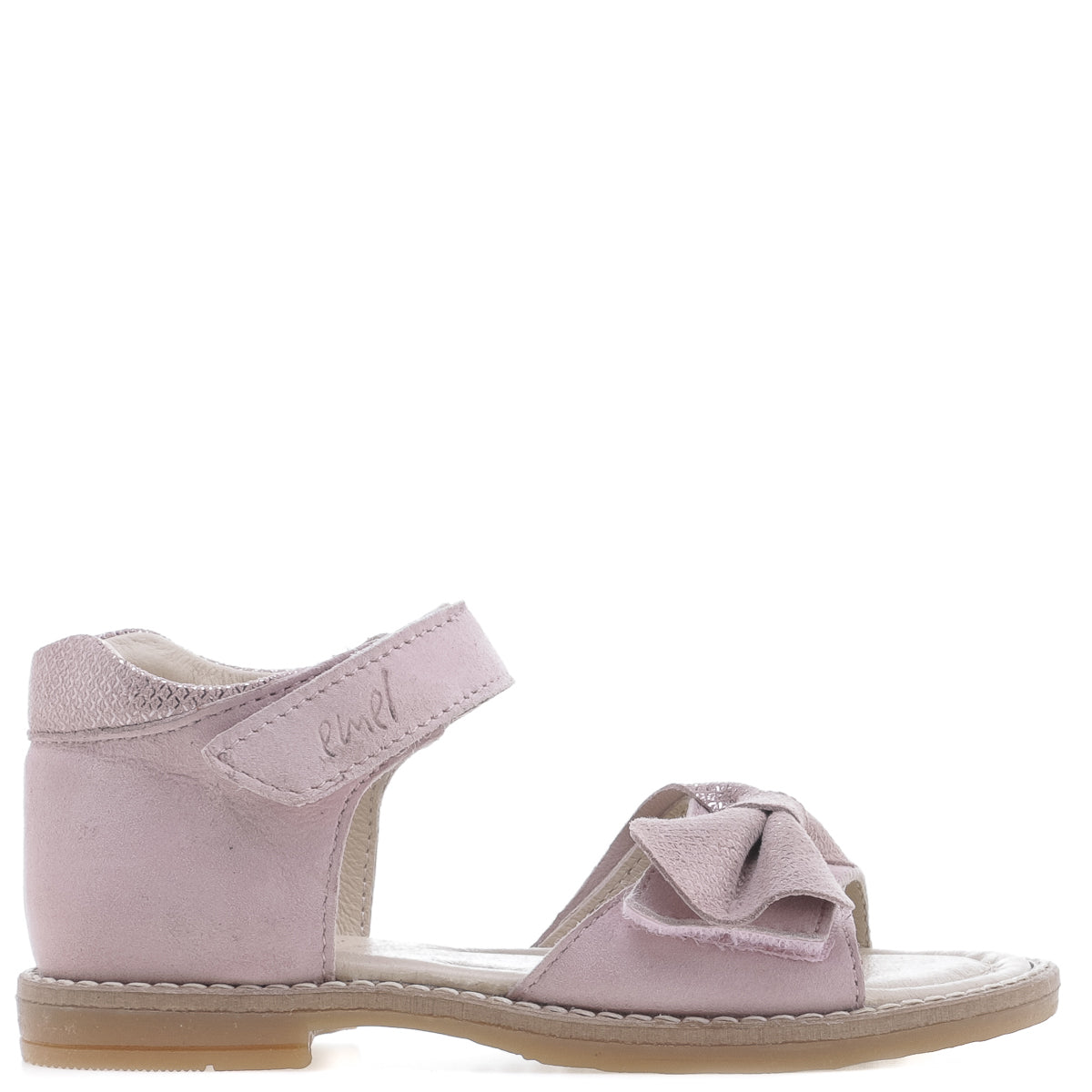 (2681-6) Emel pink bow velcro sandals - MintMouse (Unicorner Concept Store)
