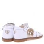 (2715-4) Emel white sandals - MintMouse (Unicorner Concept Store)