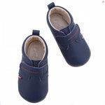 (N102-2) Pre-walker baby shoes - navy laces - MintMouse (Unicorner Concept Store)