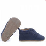 (N102-2) Pre-walker baby shoes - navy laces - MintMouse (Unicorner Concept Store)