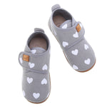 Emel slippers - Grey hearts - MintMouse (Unicorner Concept Store)