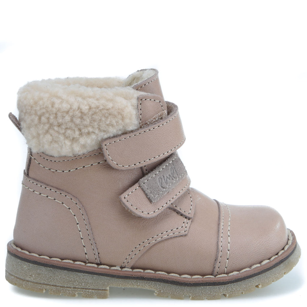 (EV2447C-1 / EV2448C-1) Emel winter boots velcro nude - MintMouse (Unicorner Concept Store)