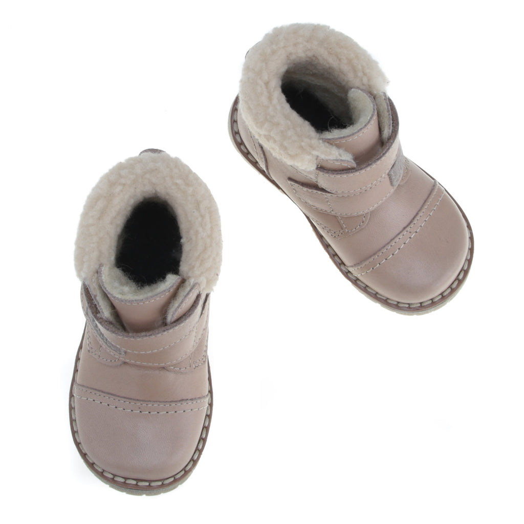 (EV2447C-1 / EV2448C-1) Emel winter boots velcro nude - MintMouse (Unicorner Concept Store)